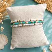 Bracelet MOANA - perles de la mer