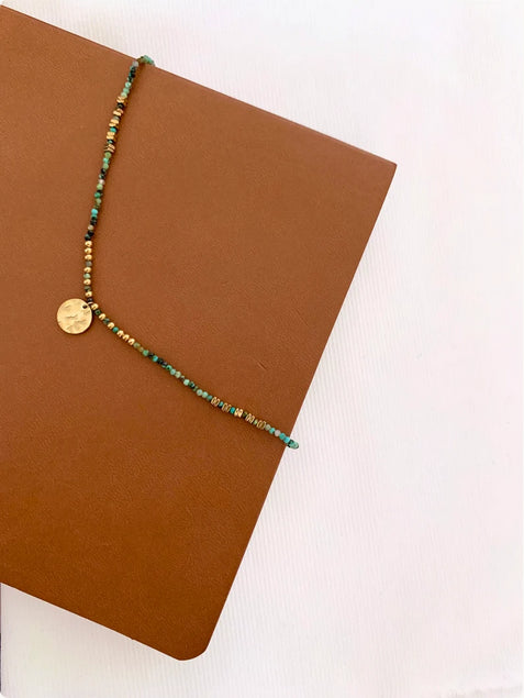 Collier SHALLA - perles & breloque