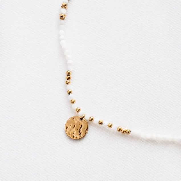 Collier IVANA - perles & breloque